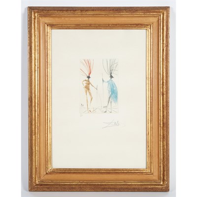 Lot 127 - Salvador Dali THE TWO GENTLEMEN OF VERONA (F....