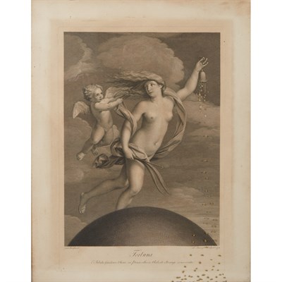 Lot 98 - After Guido Reni FORTUNA Engraving by Robert...
