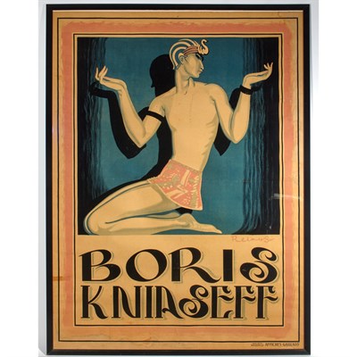Lot 222 - Reinoso BORIS KNIASEFF Color lithograph,...