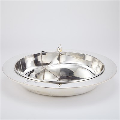 Lot 342 - American Silver Plate Serving Plate Dirk Van...