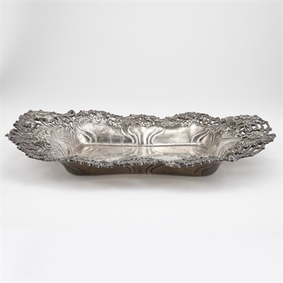 Lot 324 - Dominick & Haff Sterling Silver Tray Circa...