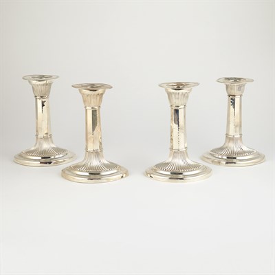 Lot 317 - Set of Four Gorham Sterling Silver...