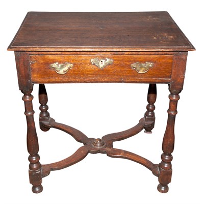 Lot 431 - Jacobean Style Oak Side Table Height 29 inches,...