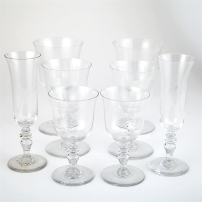 Lot 600 - Baccarat Glass Stemware Service Circa 1948-95...