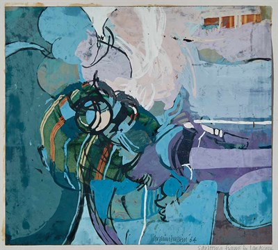 Lot 91 - Ibrahim Hussein Malaysian, 1936-2009 Squatting...