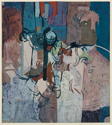 Lot 94 - Ibrahim Hussein Malaysian, 1936-2009 Reaching...