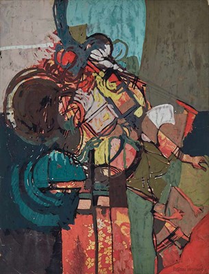 Lot 191 - Ibrahim Hussein Malaysian, 1936-2009 Man and...