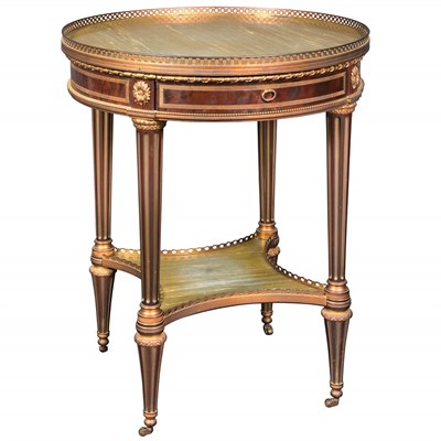 Lot 288 - Napoleon III Gilt-Metal Mounted Mahogany...