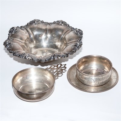 Lot 194 - Group of Four Silver Table Articles Total...