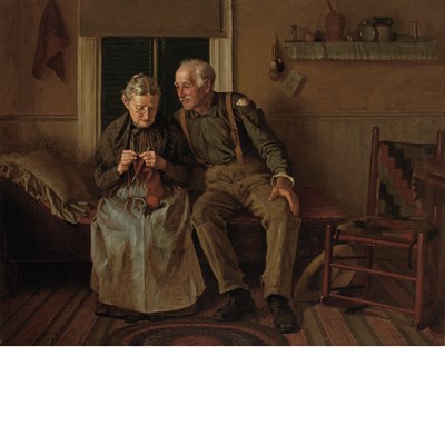 Lot 89 - John George Brown American, 1831-1913 Still...
