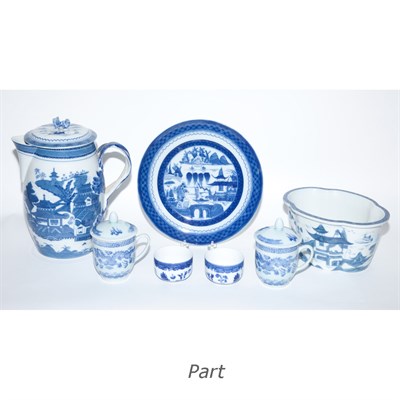Lot 61 - Group of Blue and White Porcelain Articles...