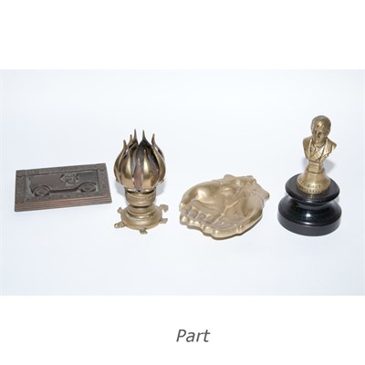 Lot 138 - Group of Brass Ornaments Approximately twenty...
