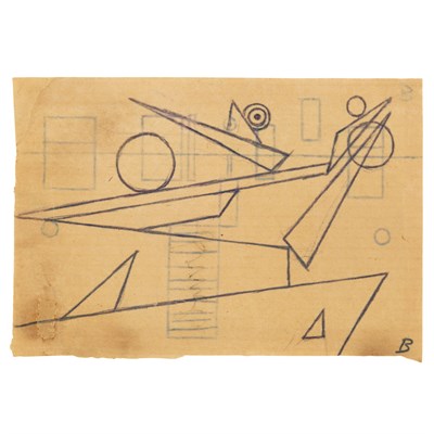Lot 3 - Rudolf Bauer German/American, 1889-1953...