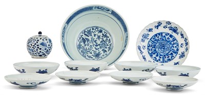 Lot 156 - Group of Chinese Blue and White Porcelain...
