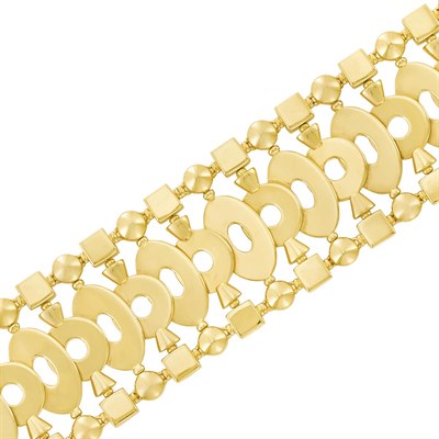 Lot 429 - Gold Bracelet, Bulgari