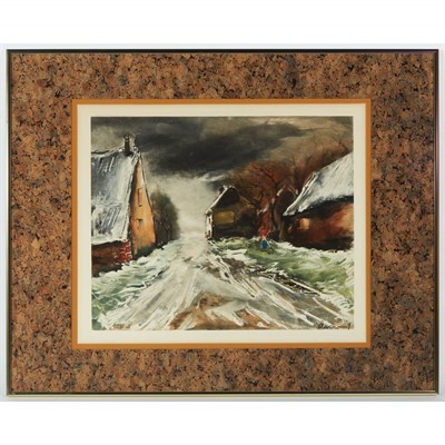 Lot 104 - Maurice de Vlaminck [STREET SCENES] Two color...