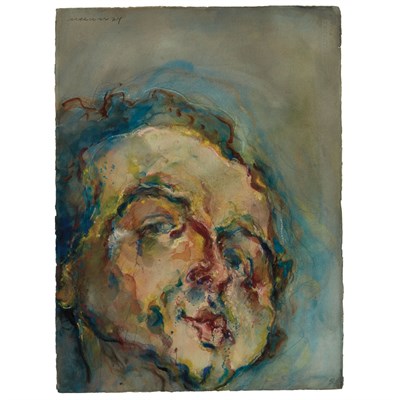 Lot 27 - Marwan Syrian, b. 1934 Untitled, No. 115, 1974...