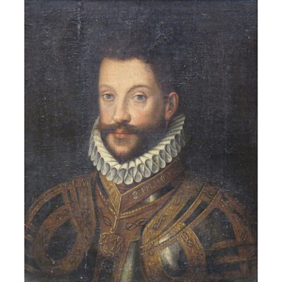 Lot 59 - Franco-Flemish School 17th Century Portrait of...