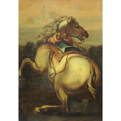 Lot 20 - Italian School 16th/17th Century Rearing Horse...