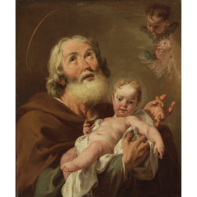 Lot 72 - Attributed to Giambattista Pittoni Saint...