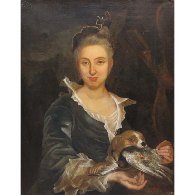 Lot 25 - Attributed to Pietro Longhi Portrait of a Lady...