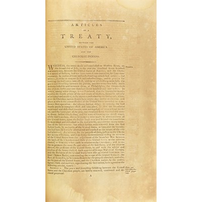 Lot 38 - [UNITED STATES] Acts passed at the third...
