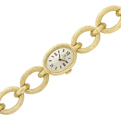 Lot 3164 - Lady's Gold Wristwatch, Omega
