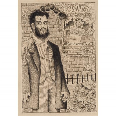Lot 145 - Joe Coleman American, b. 1955 Untitled (Self...