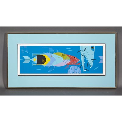 Lot 55 - Charles Harper PISCINE QUEUES Color...