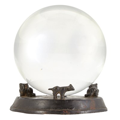 Lot 159 - Chinese Glass and Bronze Desk Article The...