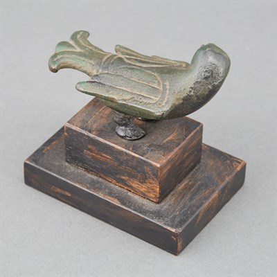 Lot 190 - Egyptian Style Bronze Figure of a Bird Length...