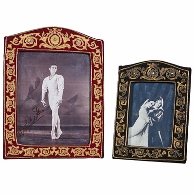 Lot 104 - Group of Gold Thread Embroidered Velvet...
