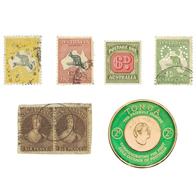 Lot 1001 - Australian and Pacific Stamp Stock Selected...