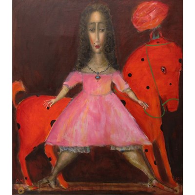 Lot 56 - Andrei Medvedev Russian, b. 1960 Bareback...