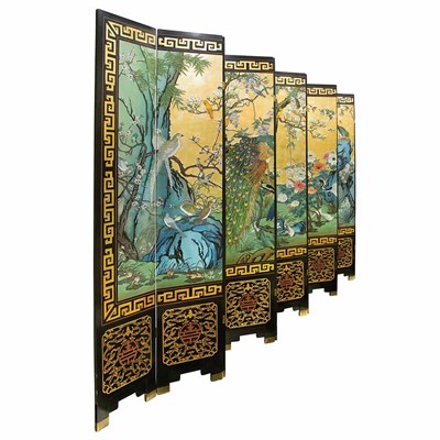 Lot 217 - Chinese Incised and Polychrome Decorated...