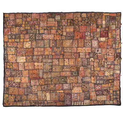 Lot 211 - Group of Four Kuna Indian Textile Panels 20th...