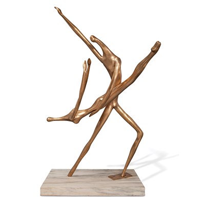Lot 96 - Manuel Carbonell Cuban, b. 1918 Dancers Signed...