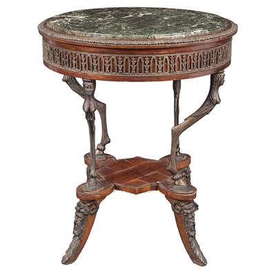 Lot 612 - Napoleon III Style Metal Mounted Walnut...
