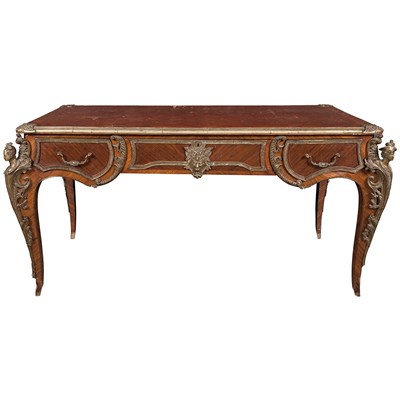 Lot 623 - Louis XV Style Gilt-Metal Mounted Walnut...