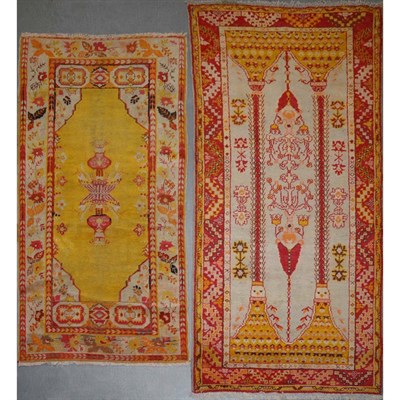 Lot 695 - Two Sevas Rugs Southeast Turkey, second...