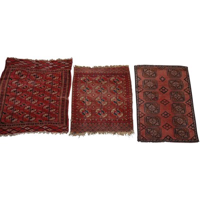 Lot 505 - Miscellanous Group of Turkoman Rugs West...