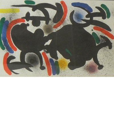 Lot 7 - Joan Miró Spanish, 1893-1983 COMPOSITION VII...