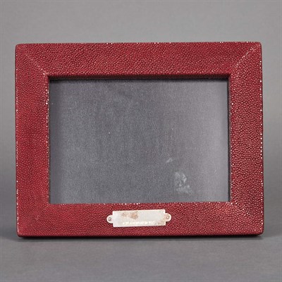 Lot 544 - Burgundy Stingray Picture Frame Height overall...
