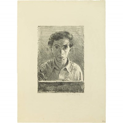 Lot 258 - Raphael Soyer (1899-1987) SELF PORTRAIT...