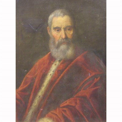 Lot 4 - Follower of Paolo Veronese Portrait of a...