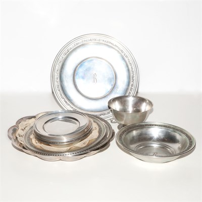 Lot 280 - Group of Silver Table Articles Approximately...