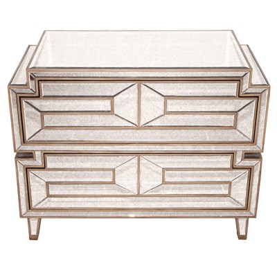 Lot 115 - Pair of Art Deco Style Chests of Drawers...