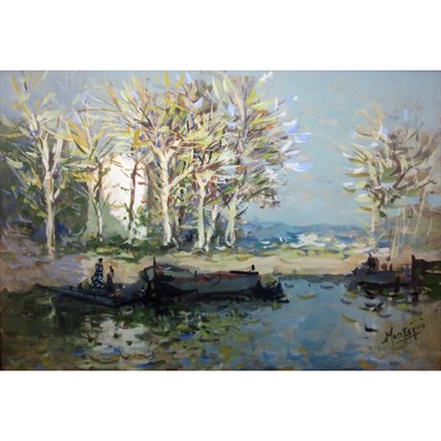 Lot 61 - Pierre Eugene Montezin French, 1874-1946...