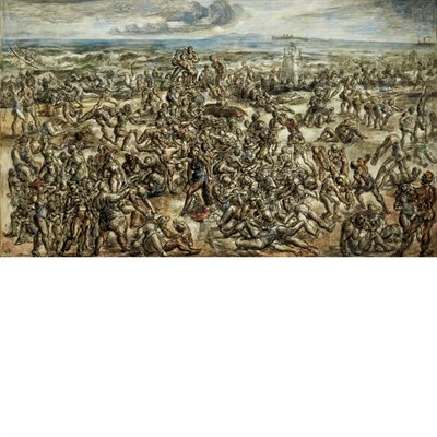 Lot 122 - Reginald Marsh American, 1898-1954 Coney...