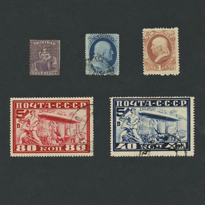 Lot 1082 - World Wide Stamp Group in Nine Small Counter...